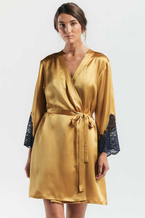 NK Imode Juliette Short Silk Robe
